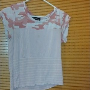 Pink camo shirt